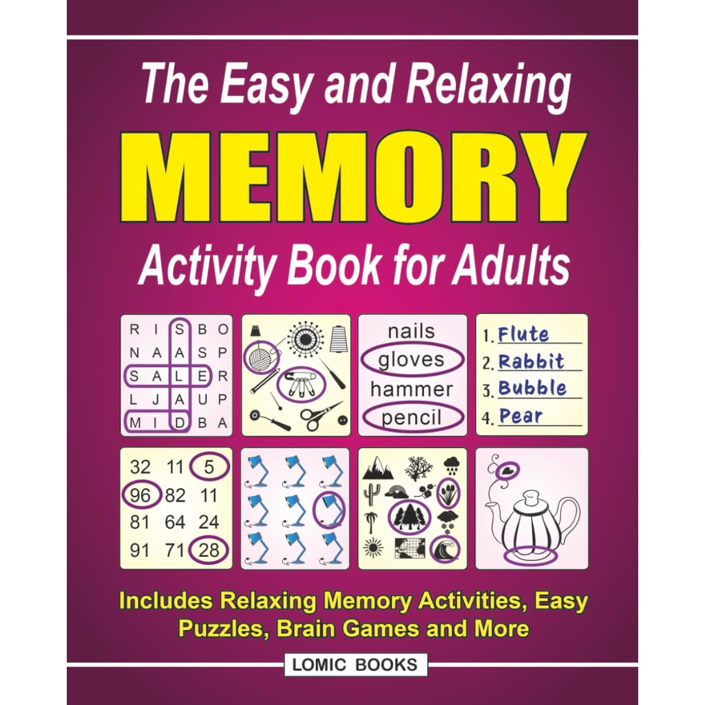 Patterned Activity Book - White
