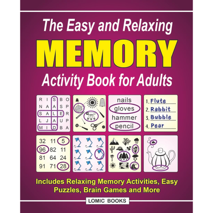 Patterned Activity Book - White