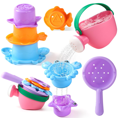 Foldable Bath Toy - Gray