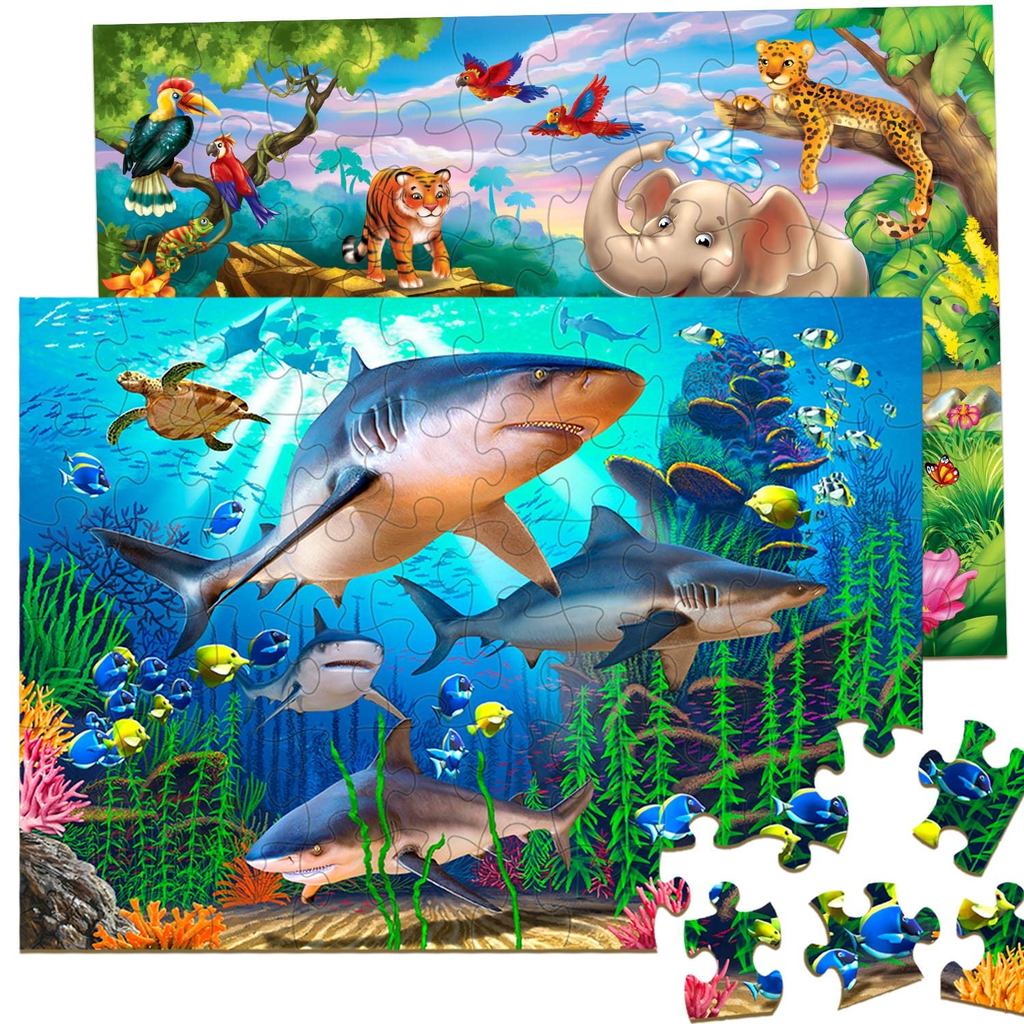 Storage Kids Puzzle - Olive
