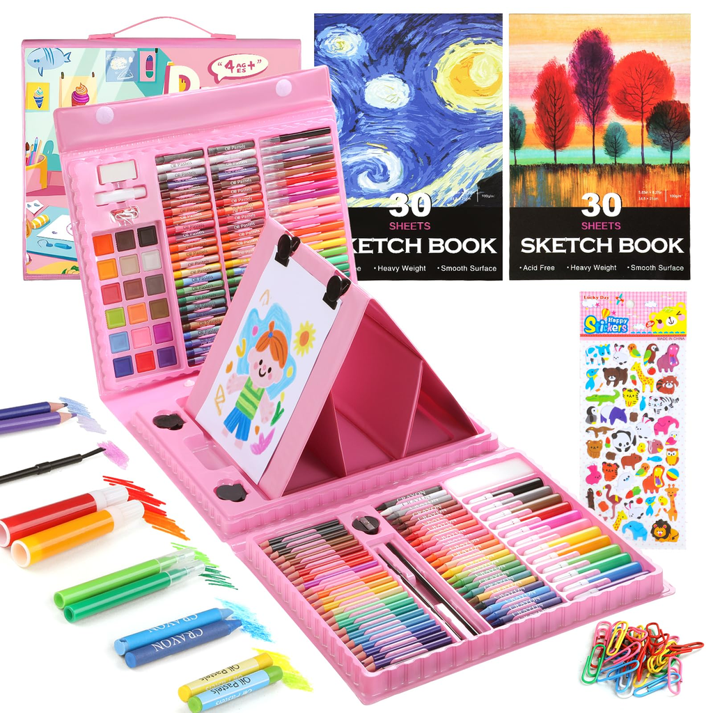 Indoor Kids Art Kit - Black