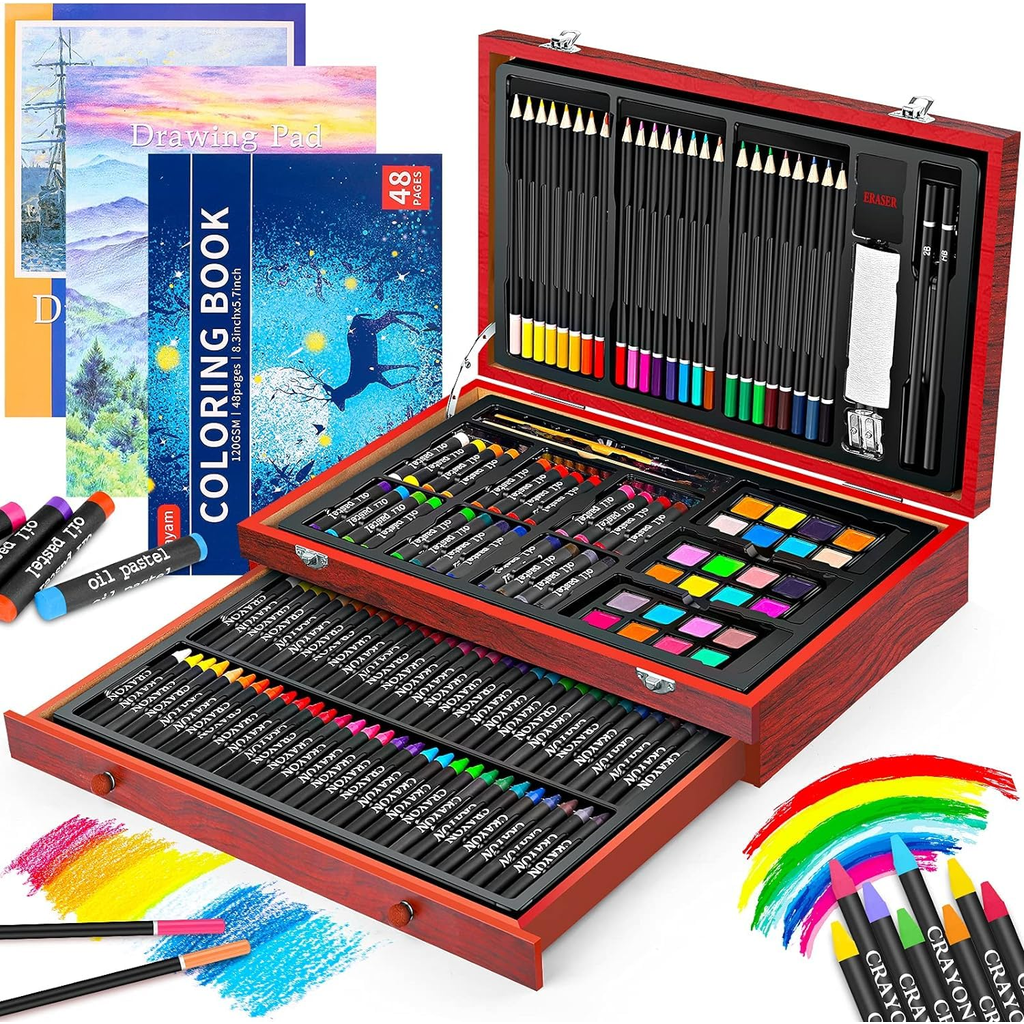 Indoor Kids Art Kit - Navy