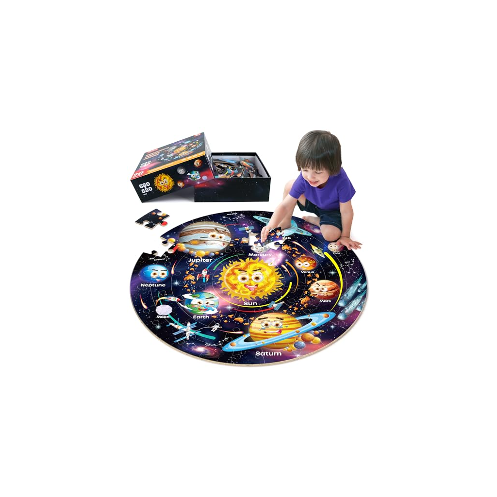 Everyday Kids Puzzle - Charcoal