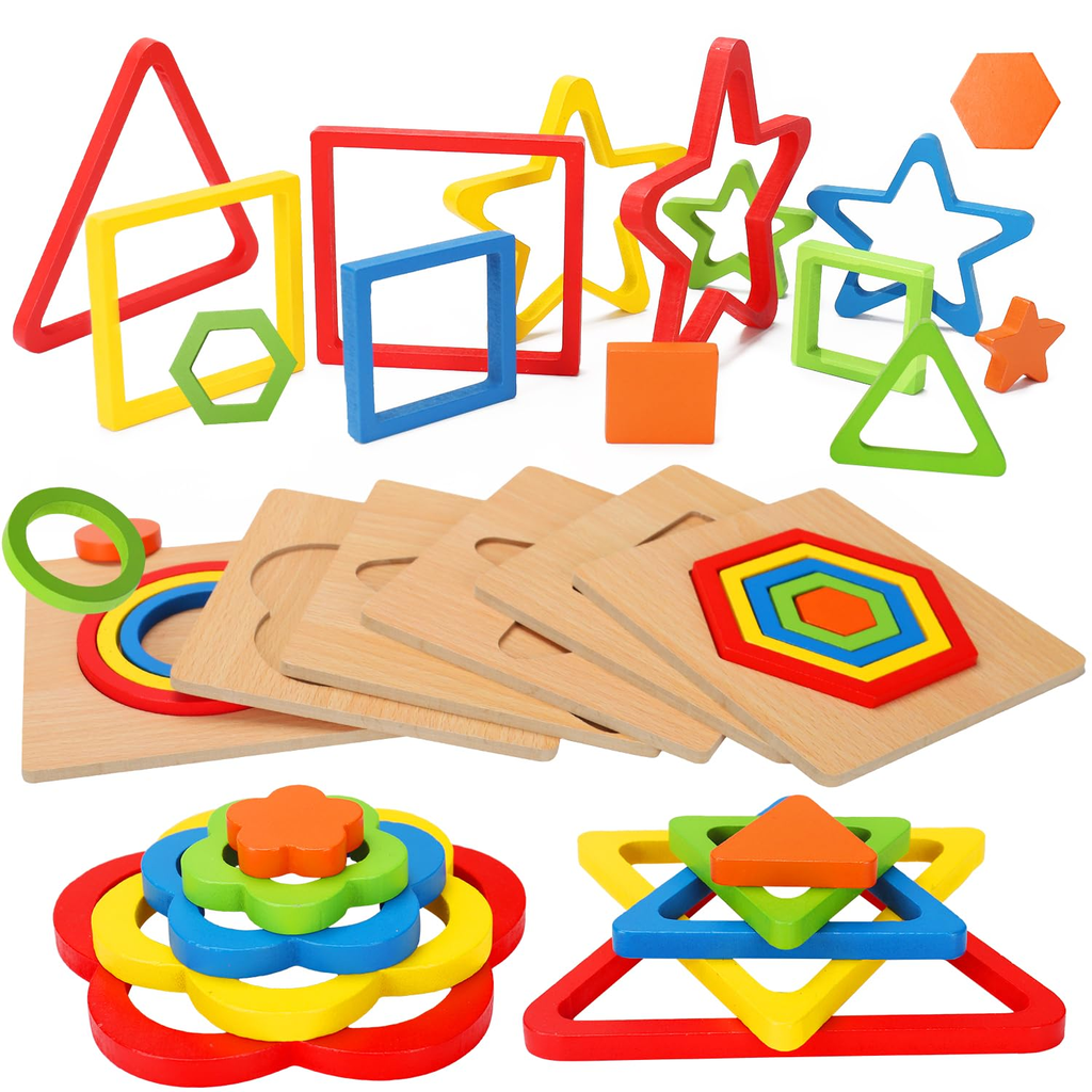 Simple Shape Sorter - Beige
