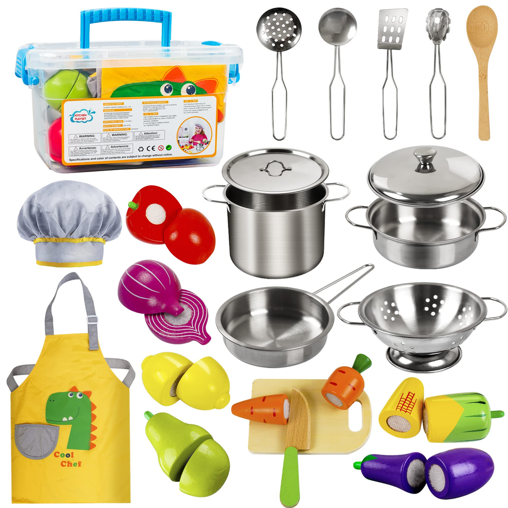 Padded Pretend Kitchen Toy - 2 Pack