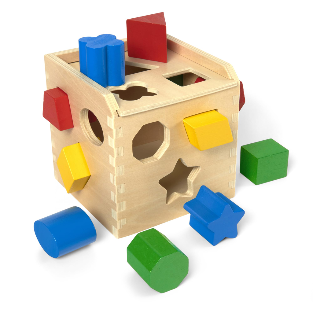 Travel Shape Sorter - Olive