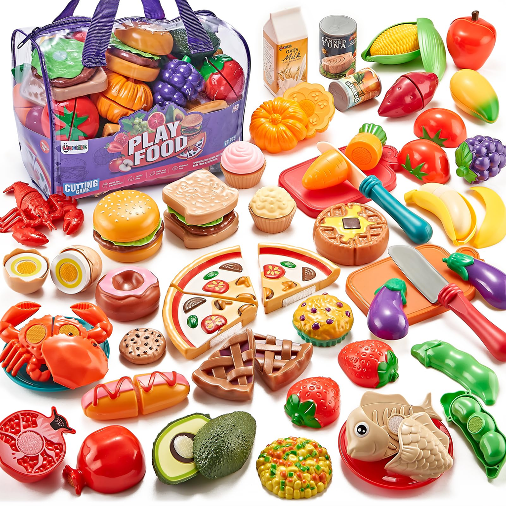Portable Pretend Kitchen Toy - 4 Pack