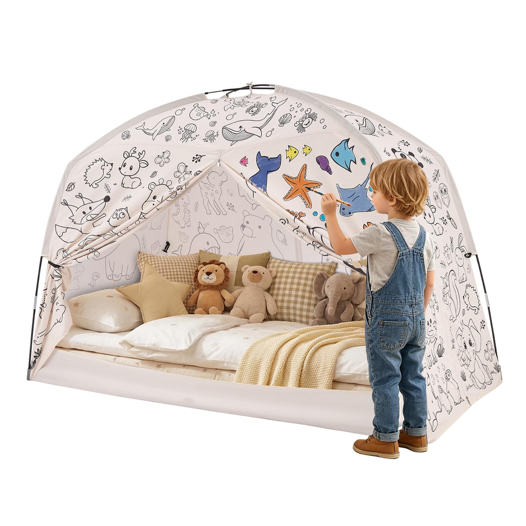 Adjustable Play Tent - Black