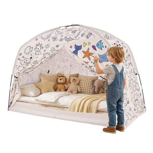 Adjustable Play Tent - Black